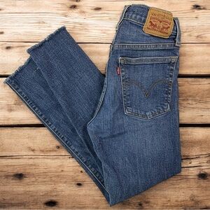 Levi's Women’s Wedgie High Rise Skinny Jeans with Button Fly | Size 24